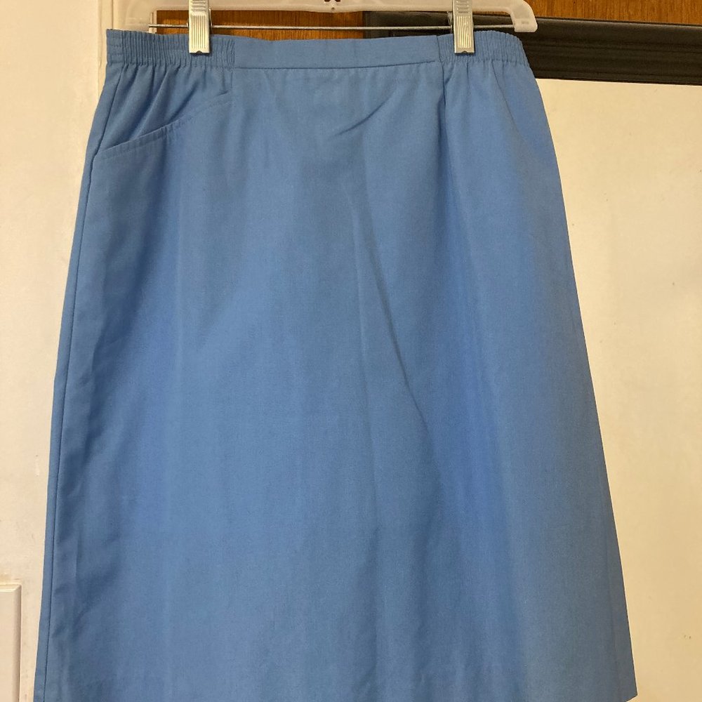 Blue Quantum Golf Skirt with attached shorts